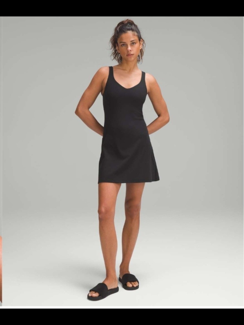 NWT Lululemon Align Dress Black Size 6